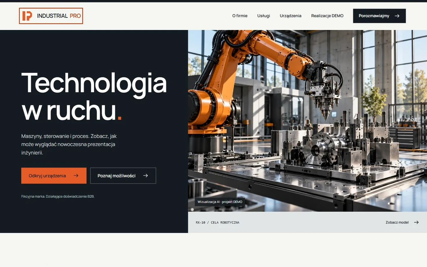 Podgląd projektu INDUSTRIAL PRO